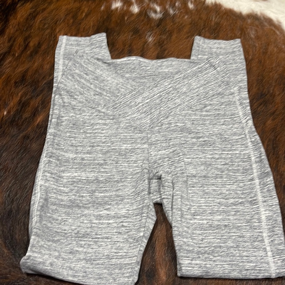 Full length leggings size S with crisscross front
